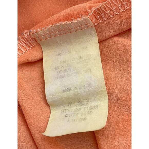 Blue Mint Coral Sleeveless Top Daisy Chain Detail Scoop Neck Deep V Back Large - Picture 5 of 6